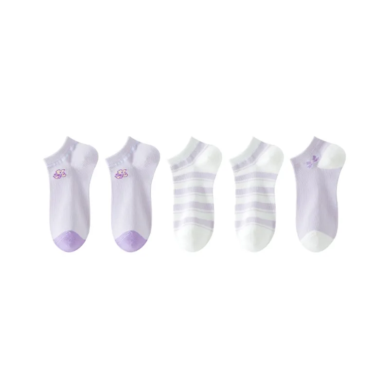 MIIOW Ankle Socks Women's 5 Pack-4