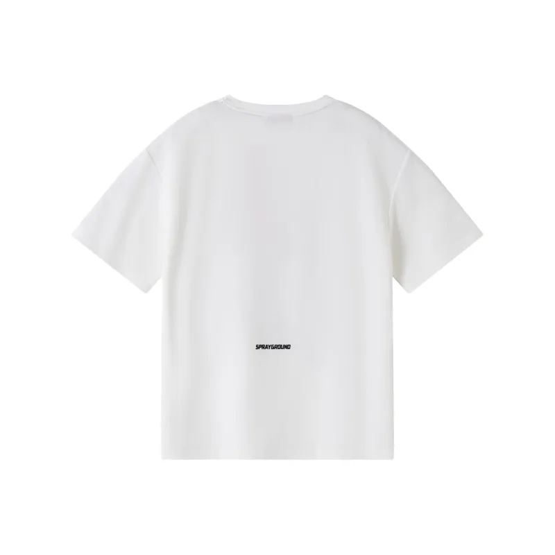 SPRAYGROUND Short Sleeved Crew Neck T Shirt Unisex-7