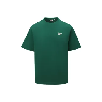 Reebok T Shirt Unisex Dark Green