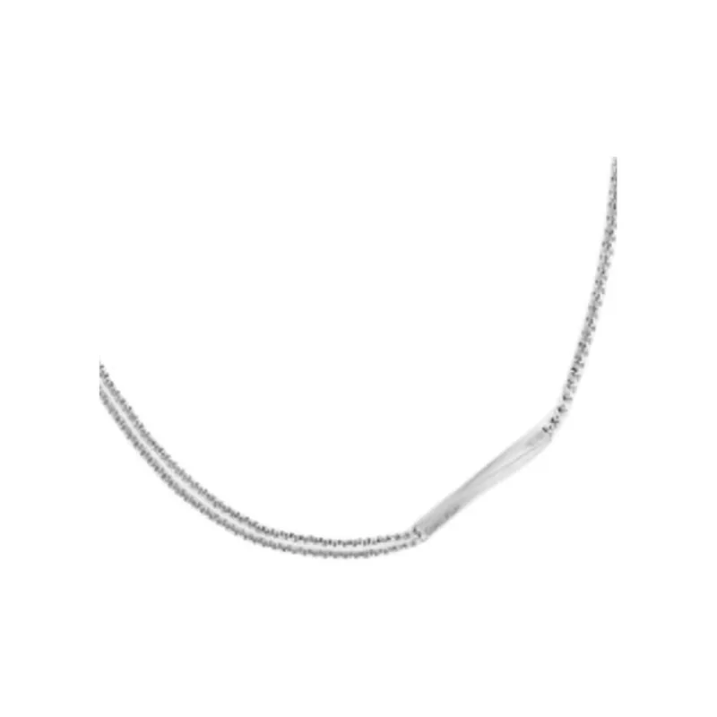 CALVIN KLEIN Stainless Steel Necklaces Men's Silver-2