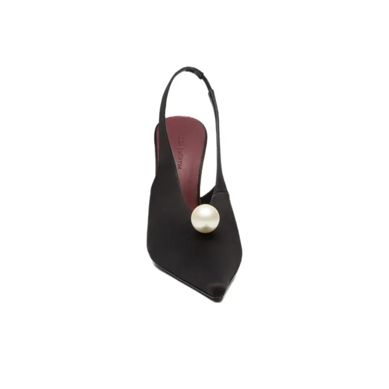 MAGDA BUTRYM Slim Heel High Heels 10.5cm Women's Black-3