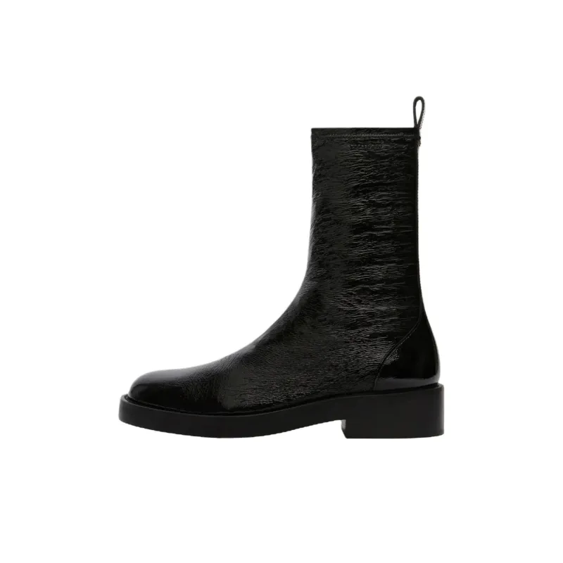 COURREGES Ankle Boots Men's Black-0