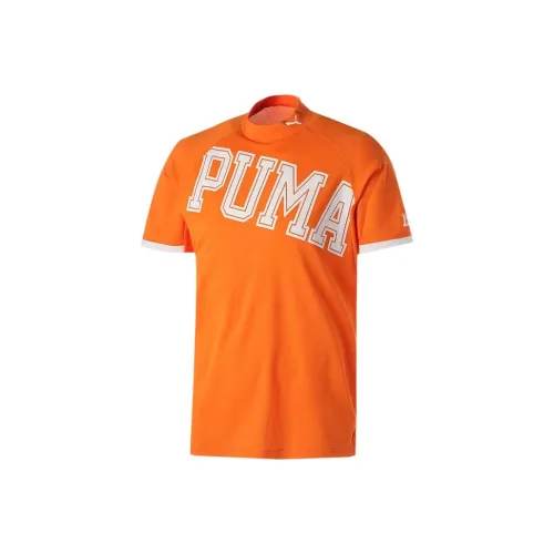 PUMA Raglan Sleeve T-Shirt Men's Orange