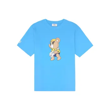 MLB Frown Bear Series T Shirt Unisex San Francisco Giants/Deep Sea Blue
