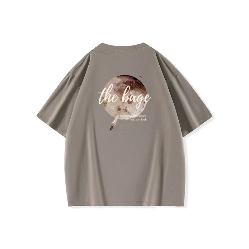 BAGE Drop Shoulder Sleeve T Shirt Men's-11