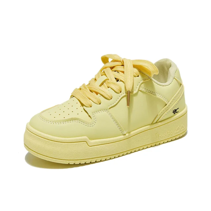 ROBINHOOD Slip Resistant Shock Absorbers With Abrasion Resistant Properties Low Top Skateboard Shoes Women's Box-17