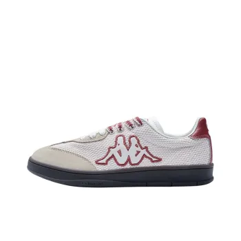 Kappa Tifo Anti Slip Wear Resistant Low Top Skateboard Shoes Unisex Beige Brown