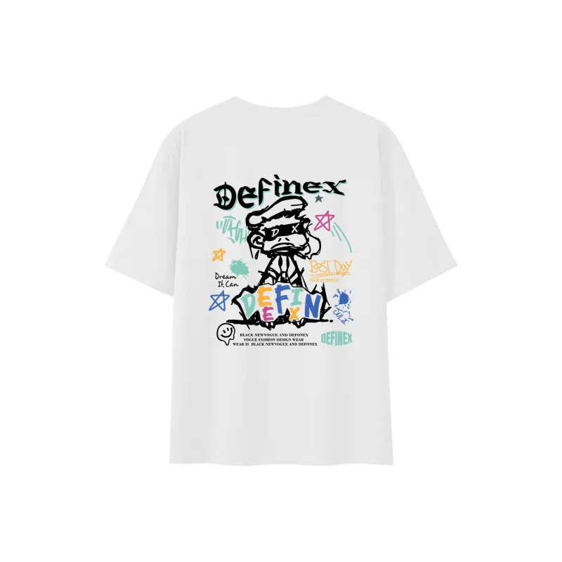DEFINEX Drop Shoulder Sleeve T-Shirt Unisex-3