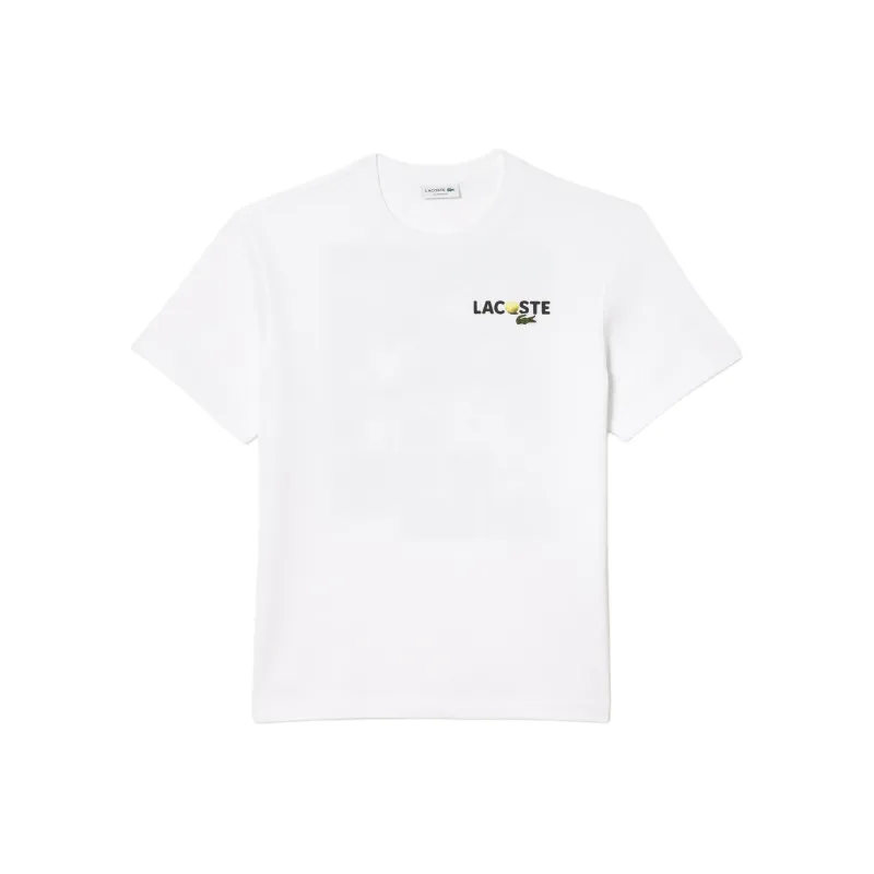 LACOSTE Graphic print Cotton T shirt-0