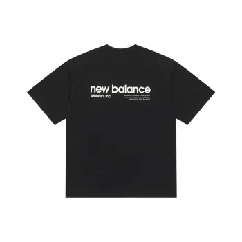 New Balance T Shirt Unisex Charcoal Black