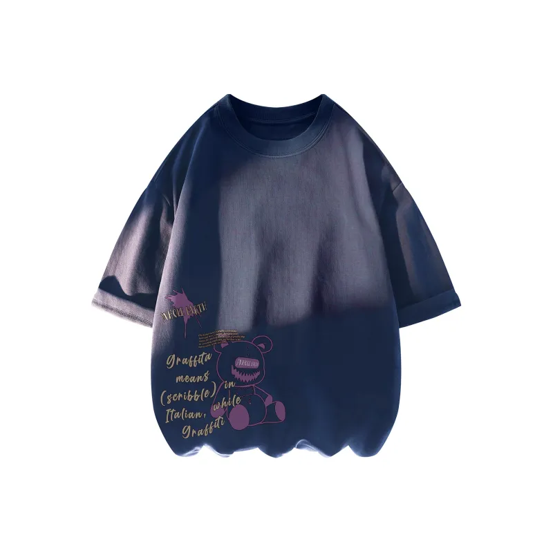 WHOLE EARTH T Shirt Summer Unisex-12