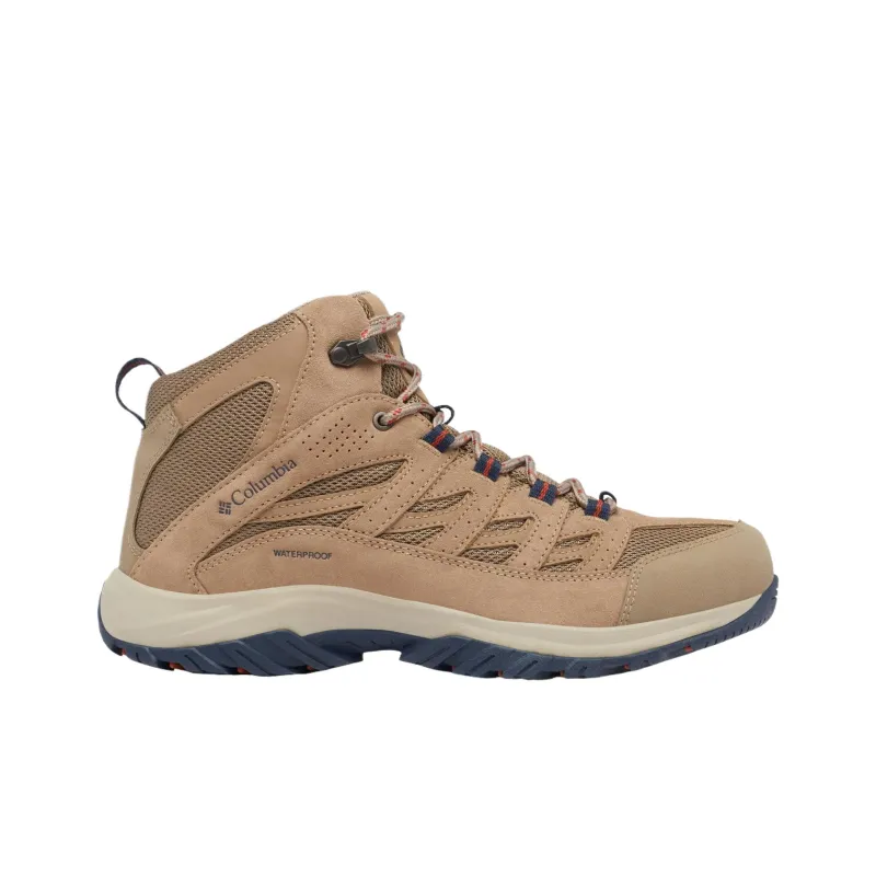 Columbia Crestwood High Top Trekking Shoes Men's Light Brown-1