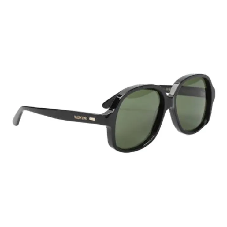 Valentino Octagonal frame Sunglasses-2