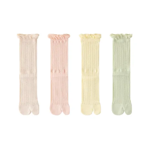 BOKAMAN Mid Calf Socks Women's 4 Pack