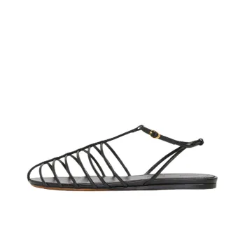 PROENZA SCHOULER Tee Cage Roman Sandals Women's Black