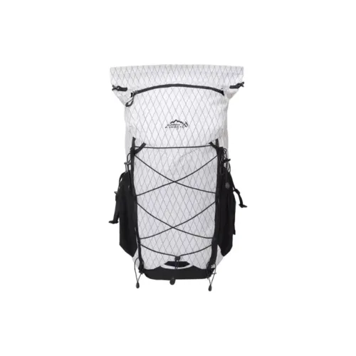 INOXTO Mountaineering Bag Outdoor Bag Nylon 45L White Unisex