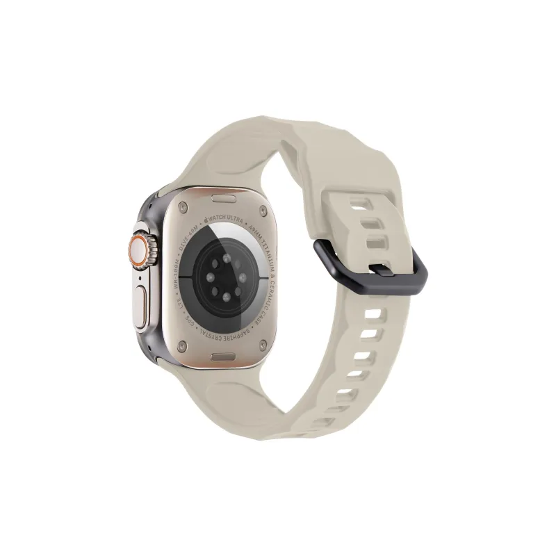IWabcertoo Apple Compatibility Watch Band 22 23CM Silicone Material-5