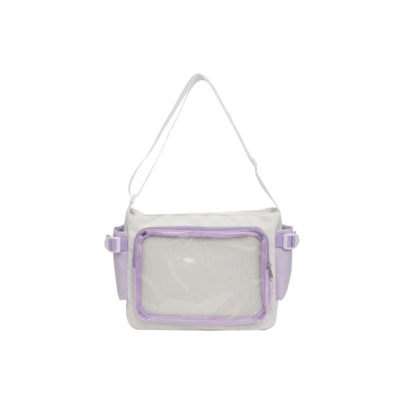BALANG Nylon And PVC Messenger Bag Shoulder Bag Women's Multicolor-10