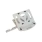 White V-Shaped Stand[Rotating Version]with Phone Holder