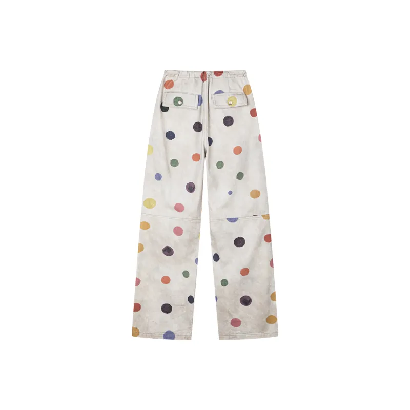 UOOYAA Cargo Pants Women's Ecru-1