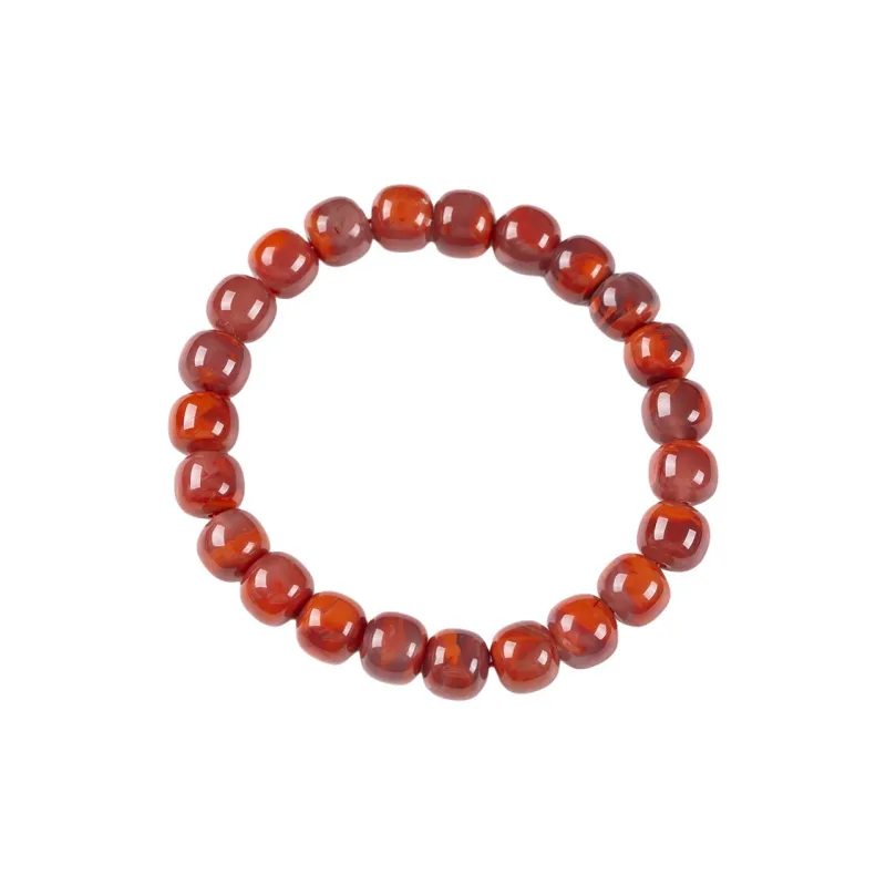 Execute The Blessing Southern Red Agate Bracelets Unisex-0