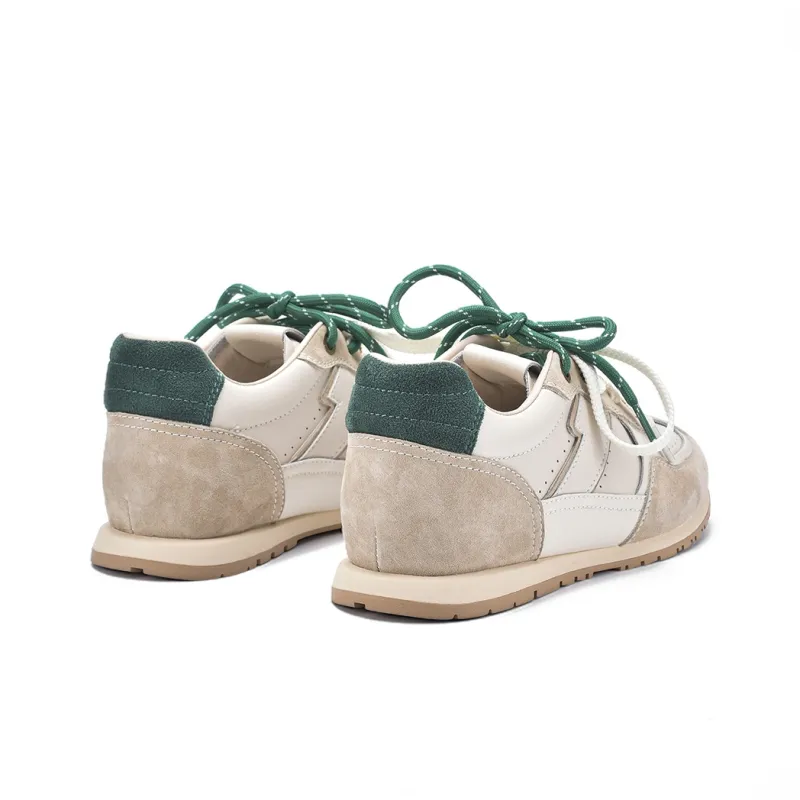 15 MINS Height Increasing Low-Top Skateboard Shoes Women's-3