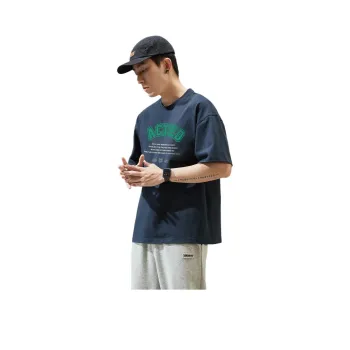 Tonlion T-Shirt Men's Navy Blue