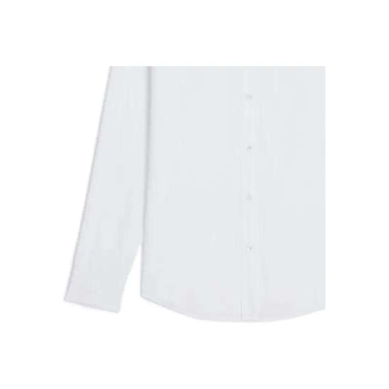 CELINE Loose Shirt With Inverted Collar In Cotton Poplin-3