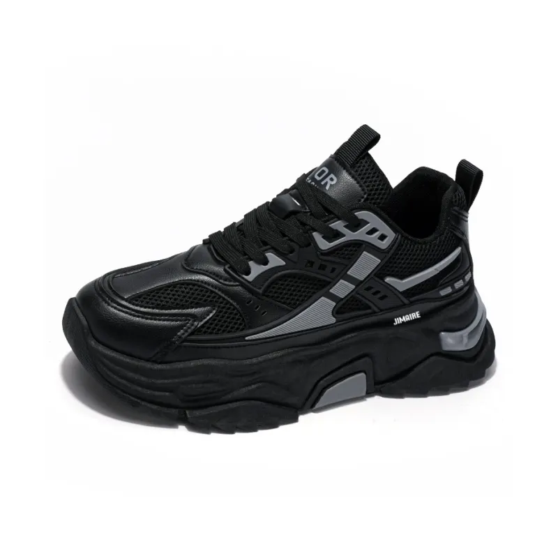 King Jinmai Slip Resistant Breathable Low Top Chunky Sneakers Men's-7