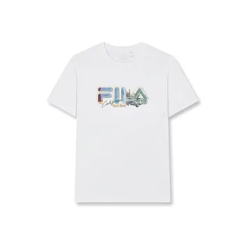 FILA Heritage SS24 T Shirt Men's Standard White