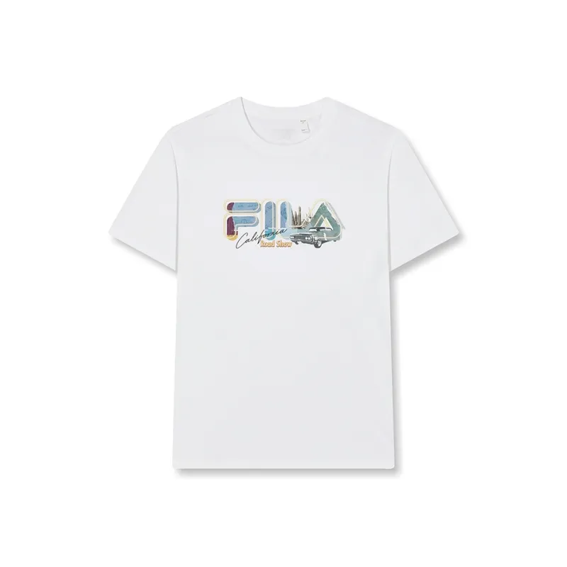 FILA Heritage SS24 T Shirt Men's Standard White-0