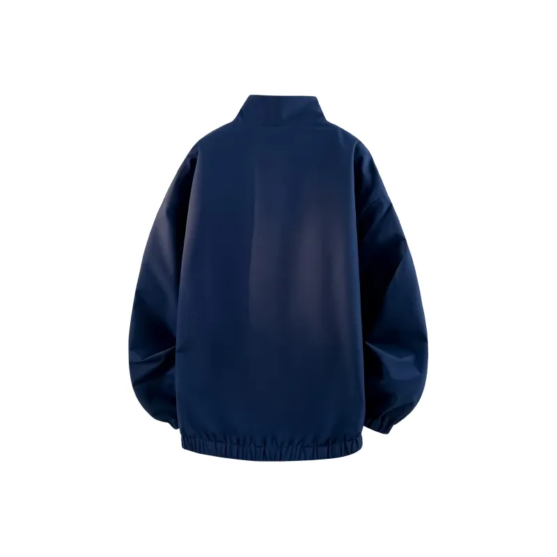 Warrior Huichao Riding The Wind Collection Jackets Coats Unisex Navy Blue-2