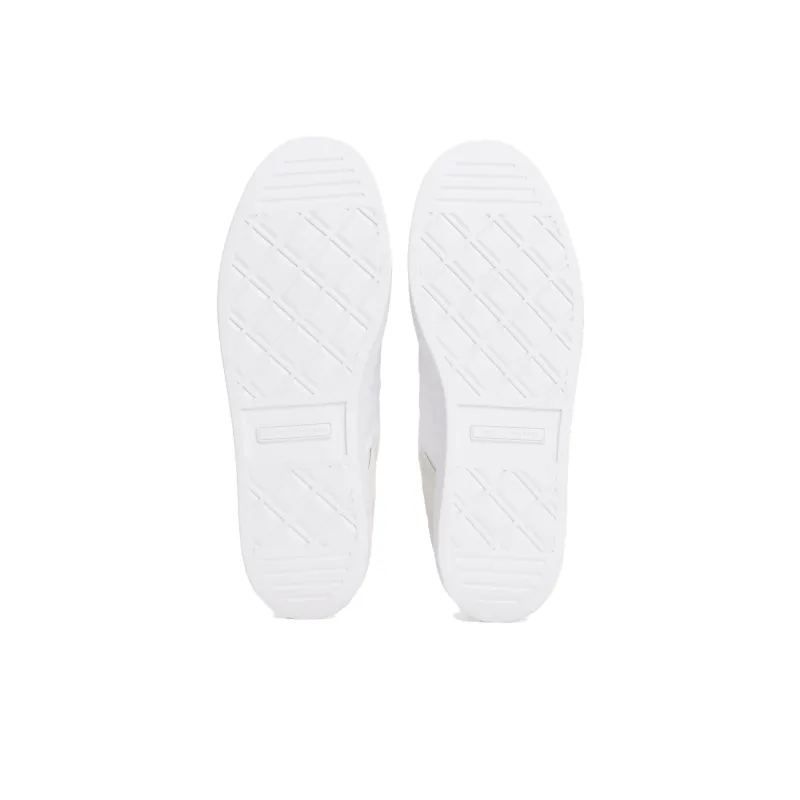 Tommy Hilfiger Trainers Low Top Skateboard Shoes Women's White Blue-5