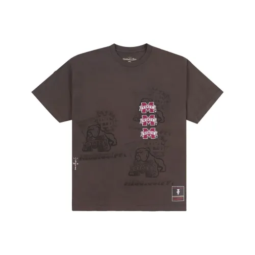 Travis Scott X Mitchell & Ness Texas A&M Aggies Seal T Shirt