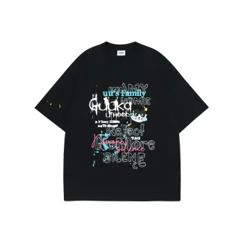 Guuka Short Sleeved T Shirts Unisex Black