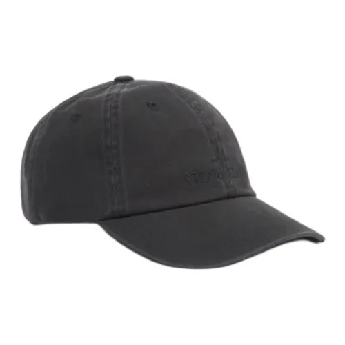 STONE ISLAND Slate Cotton Baseball Cap