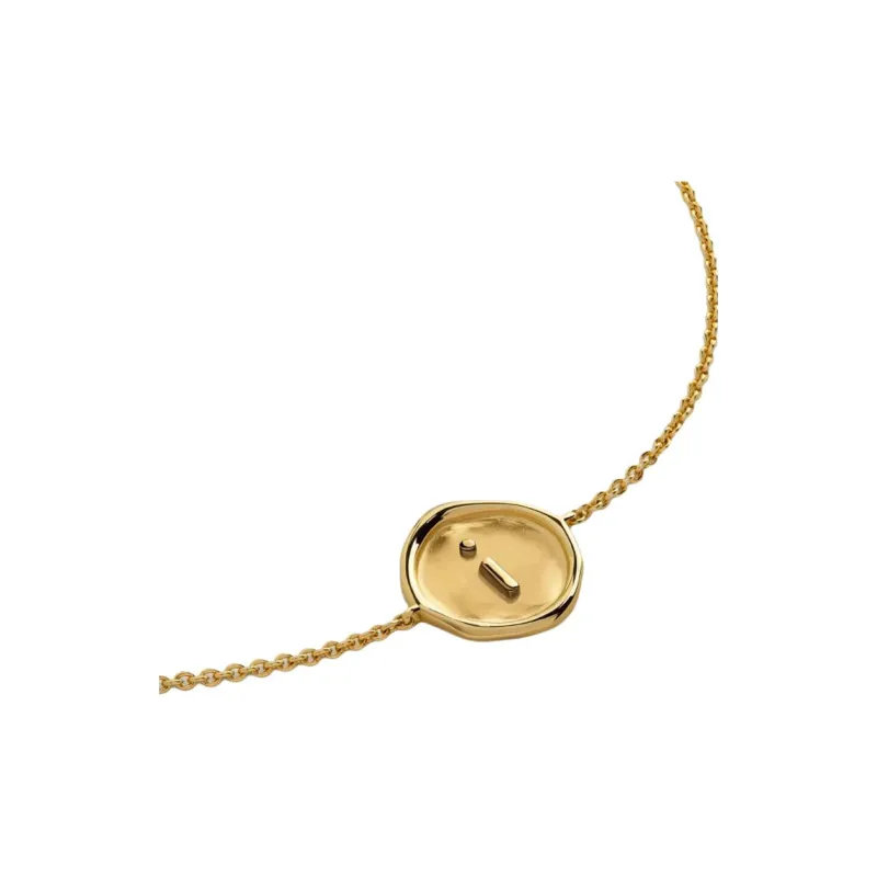 Monica Vinader Sterling Silver Plated With 18K Gold Bracelets Women's Gold-1