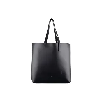 A.P.C Polyurethane And Polyester Blend Tote Bag Shopping Bag Handbag Shoulder Bag Men's Black