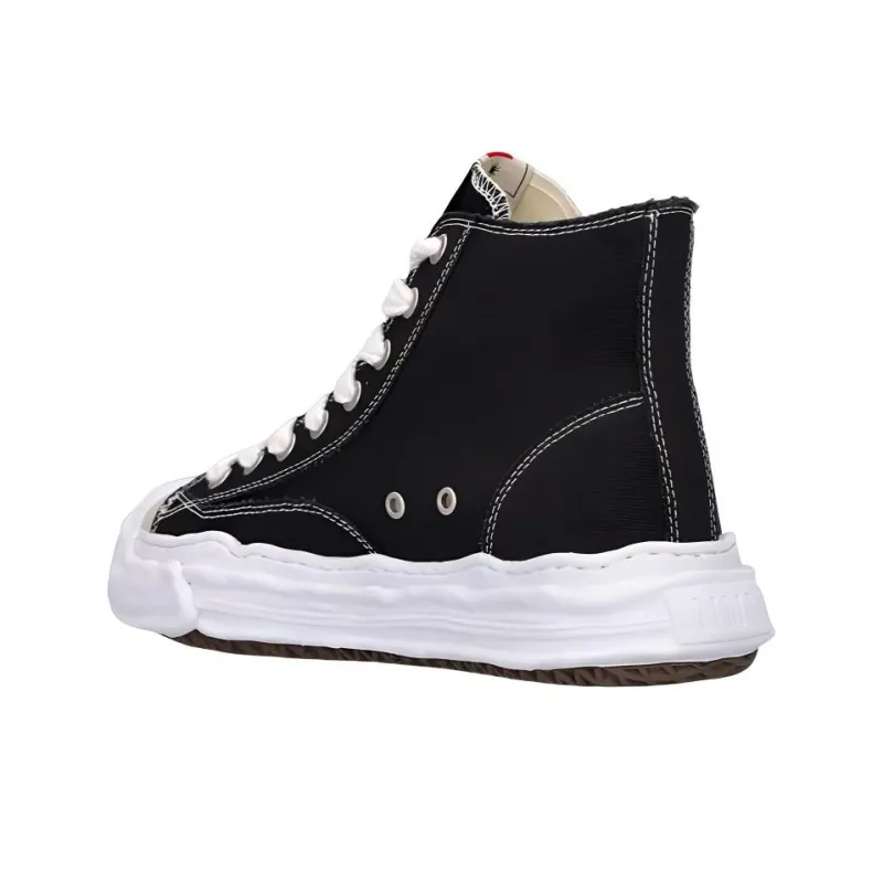 MIHARA YASUHIRO Maison MIHARA YASUHIRO Hank OG Sole Canvas Hi Black White-2