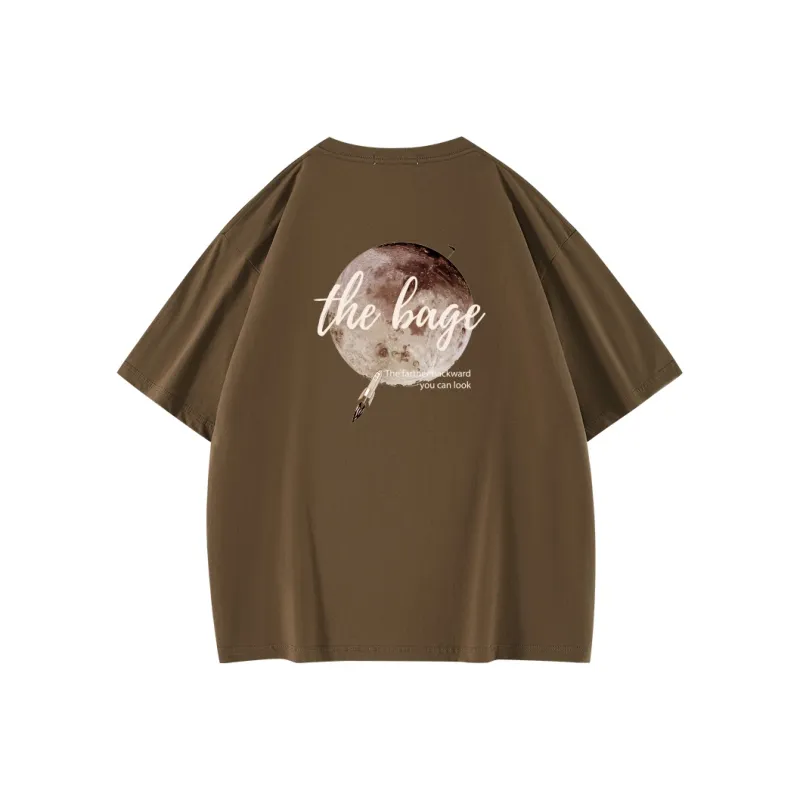 BAGE Drop Shoulder Sleeve T Shirt Men's-18