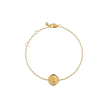 Monica Vinader Sterling Silver 18K Gold Plated Bracelets Women's Gold