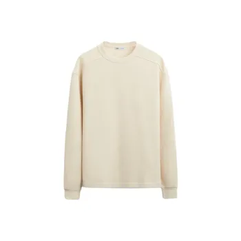 ZARA Drop Shoulder Sleeve T Shirt Men's White