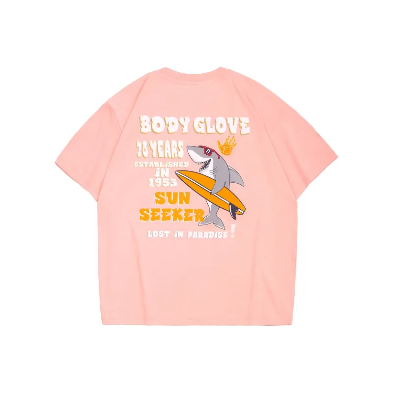 BODY GLOVE Drop Shoulder Sleeve T Shirt Unisex-32