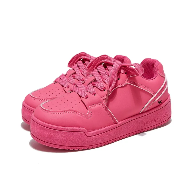 ROBINHOOD Slip Resistant Shock Absorbers With Abrasion Resistant Properties Low Top Skateboard Shoes Women's Box-3