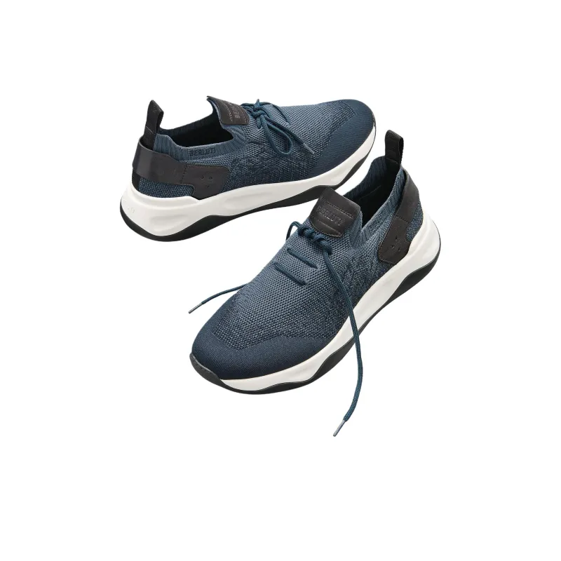 BERLUTI Shadow Low Top Casual Shoes Men's Blue-2