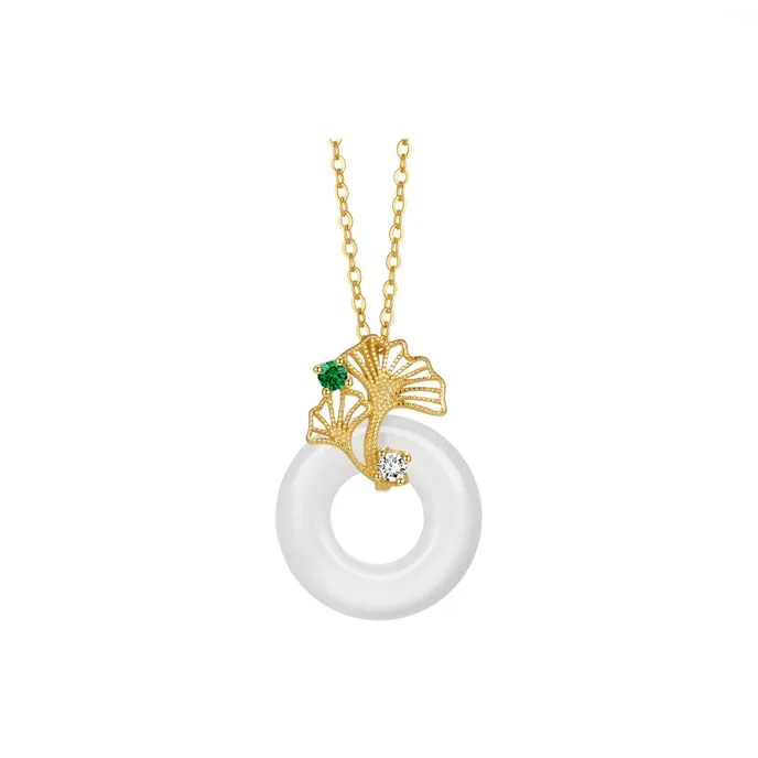 Ancient Jewelry Chalcedony Necklaces Women's-3