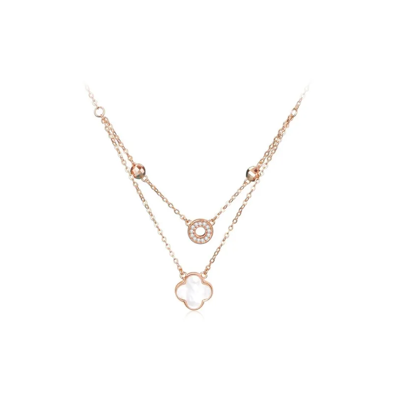 Love Link 925 Sterling Silver Necklaces Women's-2