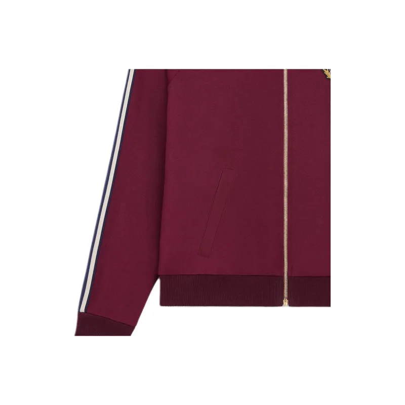 CELINE Blason Tracksuit Jacket In Double Face Jersey-4