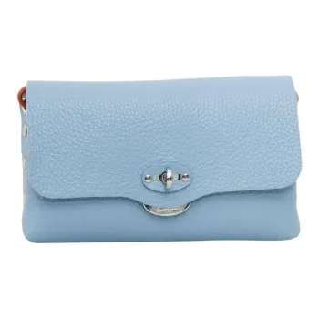 Zanellato Postina Lettera Logo Engraved Clutch Bag