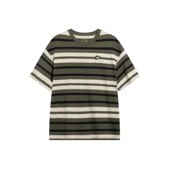 LiNing CF Tracing Drop Shoulder Sleeve T Shirt Unisex Open Country Stripes